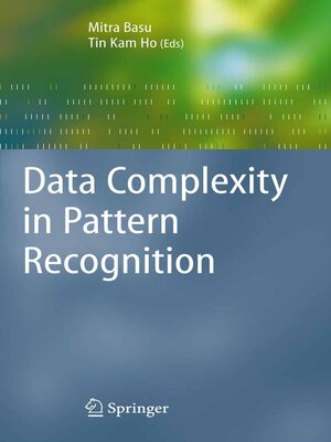 cover image of Data Complexity in Pattern Recognition